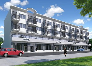 Osiedle Akacjowa Aleja II Etap - Radzymin, ul. Falandysza - wizualizacja